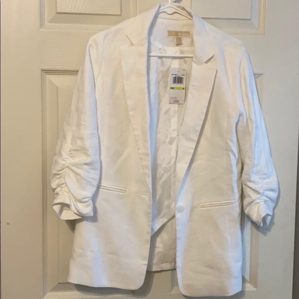 Linen Michael Kors blazer